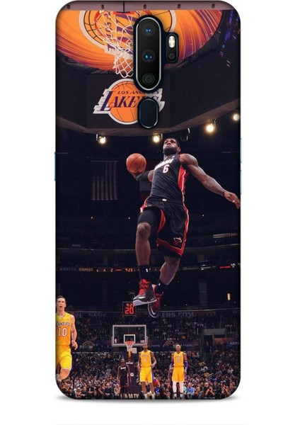 Oppo A9 2020 Kılıf Basketbolcular 16 Lebron James Hediyelik Kılıf