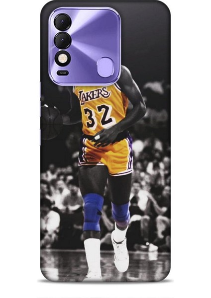 Tecno Spark 8c Kılıf Basketbolcular 20 Lakers 32 Renkli Kılıf