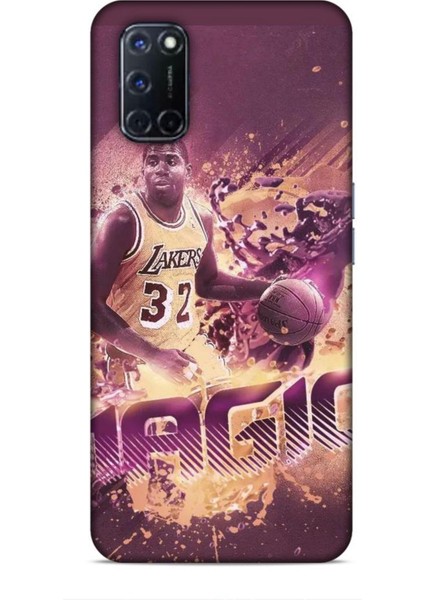 Oppo A52 Kılıf Basketbolcular 21 Magic Johnson Darbe Önleyici Kapak