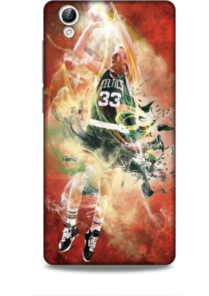 Vivo Y51 Kılıf Basketbolcular 29 Larry Joe Bird Turuncu Leke Tutmaz Kapak