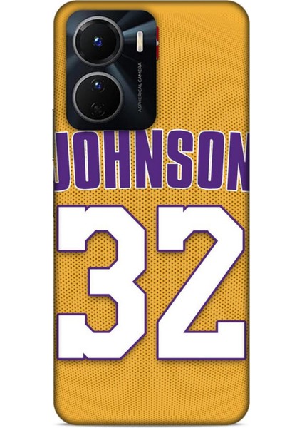 Vivo Y16 Kılıf Basketbolcular 19 Johnson 32 Tam Koruma Kılıf