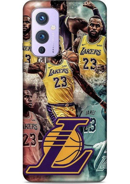 Oneplus 9 Kılıf Basketbolcular 17 Lebron 23 Lakers Yumuşak Kılıf