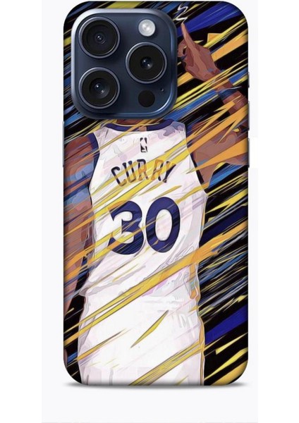 Apple iPhone 15 Pro Kılıf Basketbolcular 14 Curry 30 Cover Kılıf