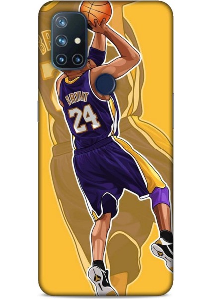 Oneplus Nord N10 5g Kılıf Basketbolcular 9 Kobe Bryant 24 Mor Uv Kılıf