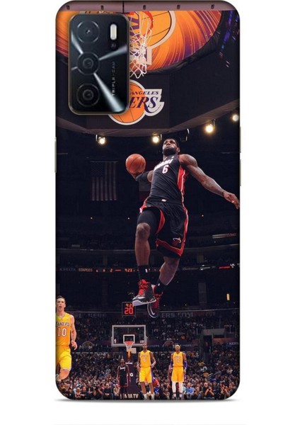 Oppo A16 Kılıf Basketbolcular 16 Lebron James Hediyelik Kılıf