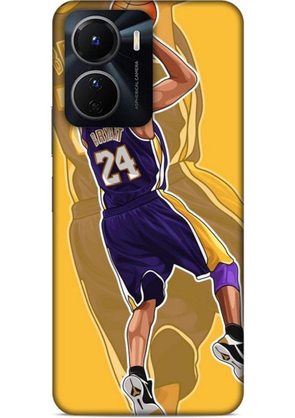 Vivo Y16 Kılıf Basketbolcular 9 Kobe Bryant 24 Mor Uv Kılıf