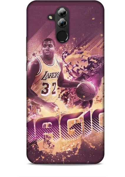 Huawei Mate 20 Lite Kılıf Basketbolcular 21 Magic Johnson Darbe Önleyici Kapak