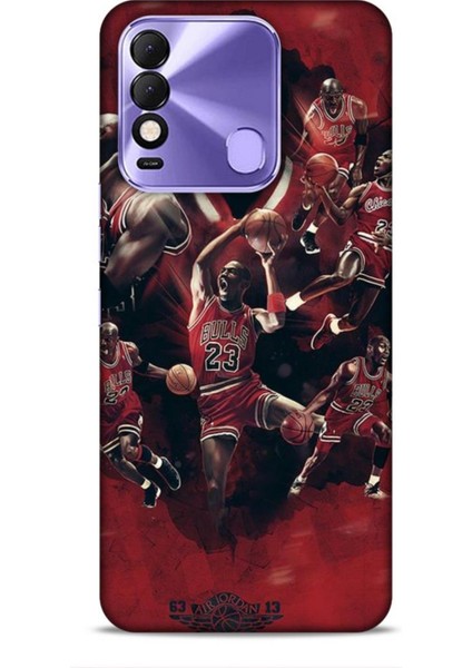 Tecno Spark 8c Kılıf Basketbolcular 12 Bulls 23 Tasarım Kılıf