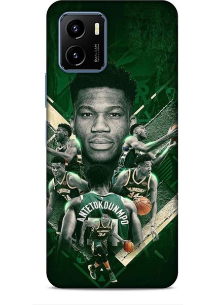 Vivo Y15S Kılıf Basketbolcular 15 Antetokounmpo Kalın Silikon