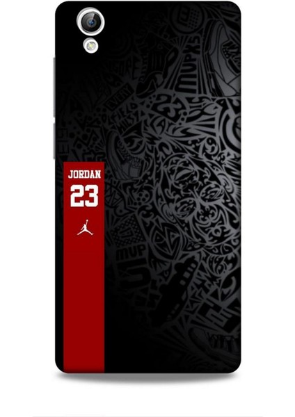Vivo Y51 Kılıf Basketbolcular 4 Jordan 23 Siyah Kırmızı Silikon Kılıf