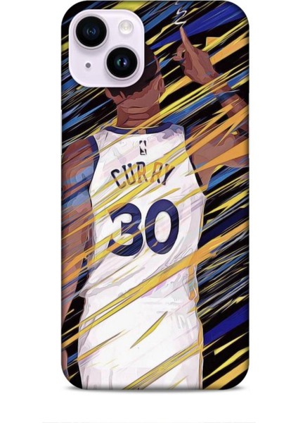 Apple iPhone 14 Plus Kılıf Basketbolcular 14 Curry 30 Cover Kılıf