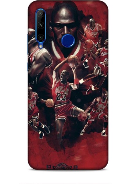 Honor 20 Lite Kılıf Basketbolcular 12 Bulls 23 Tasarım Kılıf