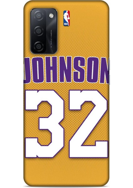 Oppo A5S Kılıf Basketbolcular 19 Johnson 32 Tam Koruma Kılıf