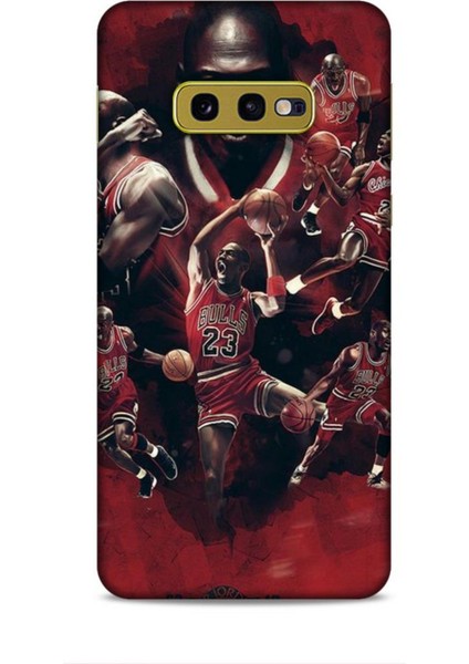 Samsung Galaxy S10E Kılıf Basketbolcular 12 Bulls 23 Tasarım Kılıf