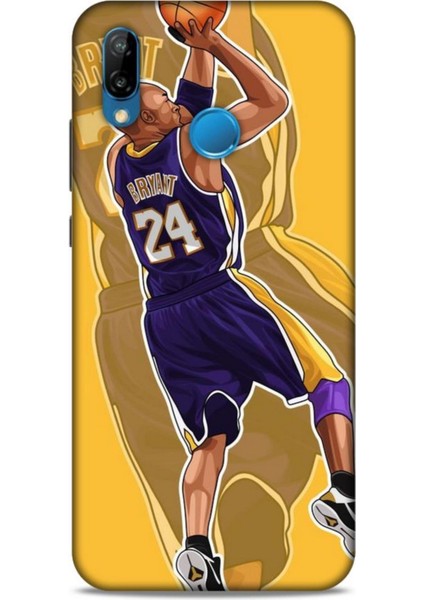 Huawei P20 Lite Kılıf Basketbolcular 9 Kobe Bryant 24 Mor Uv Kılıf