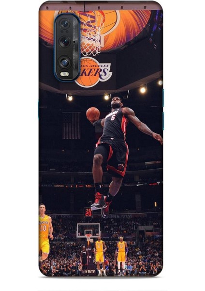 Oppo Find X2 Kılıf Basketbolcular 16 Lebron James Hediyelik Kılıf
