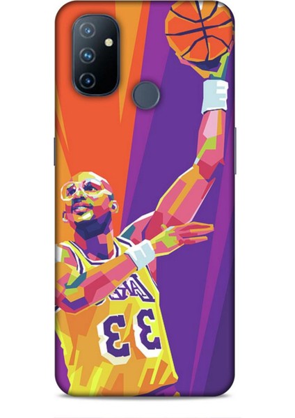 Oneplus Nord N100 Kılıf Basketbolcular 22 Kareem Abdul Jabbar Kap