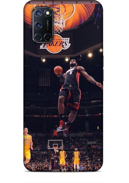 Oppo A52 Kılıf Basketbolcular 16 Lebron James Hediyelik Kılıf