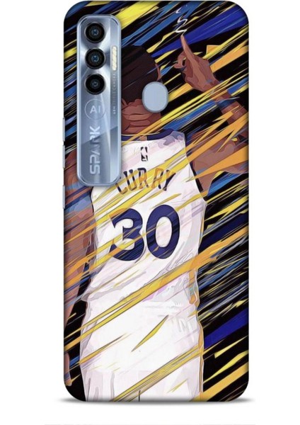 Tecno Spark 7 Pro Kılıf Basketbolcular 14 Curry 30 Cover Kılıf