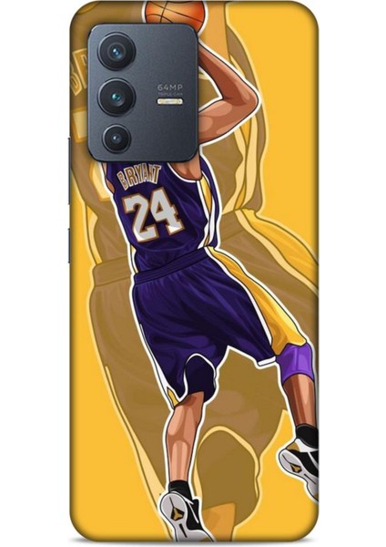 Vivo V23 5g Kılıf Basketbolcular 9 Kobe Bryant 24 Mor Uv Kılıf