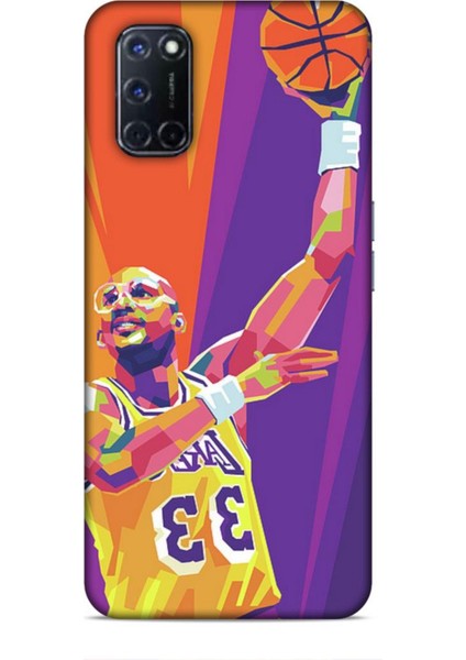 Oppo A52 Kılıf Basketbolcular 22 Kareem Abdul Jabbar Kap