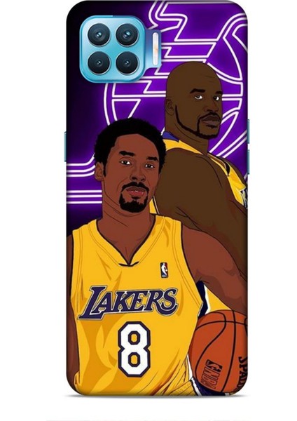 Oppo Reno 4 Lite Kılıf Basketbolcular 25 Kobe Soyulmayan Kılıf