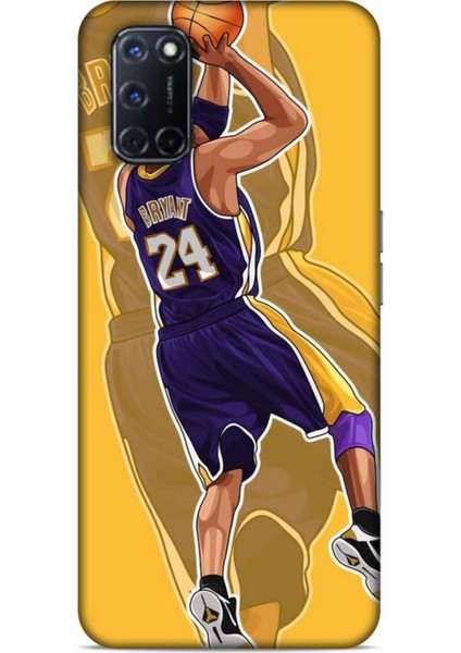 Oppo A72 Kılıf Basketbolcular 9 Kobe Bryant 24 Mor Uv Kılıf