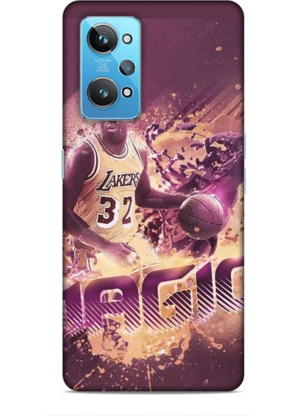 Realme Gt2 Kılıf Basketbolcular 21 Magic Johnson Darbe Önleyici Kapak