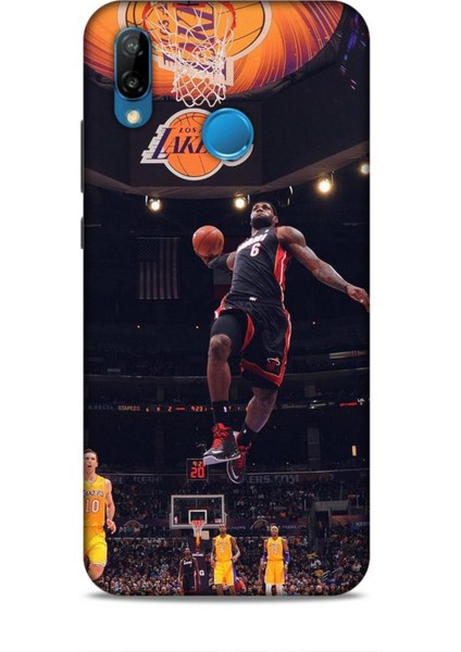Huawei P20 Lite Kılıf Basketbolcular 16 Lebron James Hediyelik Kılıf