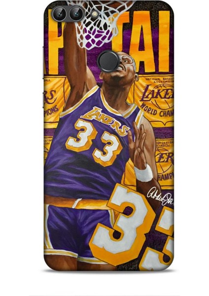 Huawei P Smart S 2020 Kılıf Basketbolcular 23 Lakers 33 Jabbar Telefon Kabı