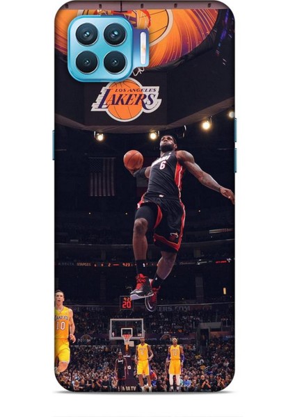 Oppo Reno 4 Lite Kılıf Basketbolcular 16 Lebron James Hediyelik Kılıf