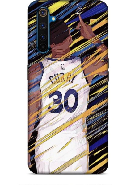 Realme 6 Kılıf Basketbolcular 14 Curry 30 Cover Kılıf