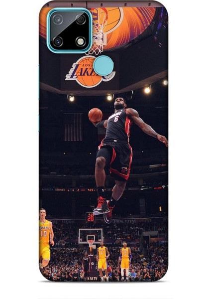 Realme C25 Kılıf Basketbolcular 16 Lebron James Hediyelik Kılıf