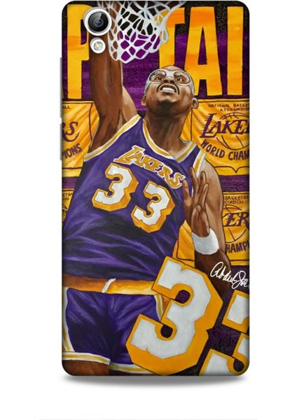 Vivo Y51 Kılıf Basketbolcular 23 Lakers 33 Jabbar Telefon Kabı