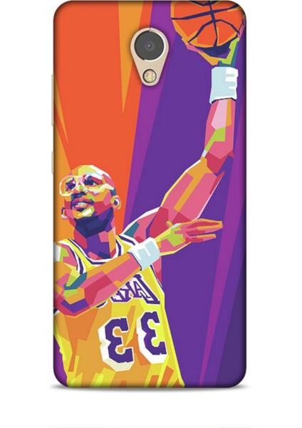 Lenovo P2 Kılıf Basketbolcular 22 Kareem Abdul Jabbar Kap