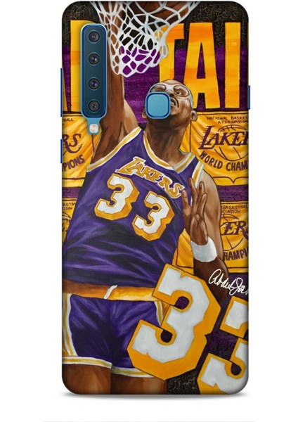 Samsung Galaxy A9 2018 Kılıf Basketbolcular 23 Lakers 33 Jabbar Telefon Kabı
