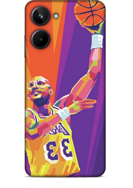 Realme 10 Kılıf Basketbolcular 22 Kareem Abdul Jabbar Kap