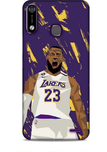 Infinix Note 7 Kılıf Basketbolcular 18 Lebron James Nba Parlak Kılıf