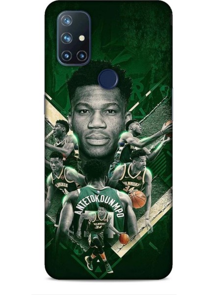 Oneplus Nord N10 5g Kılıf Basketbolcular 15 Antetokounmpo Kalın Silikon