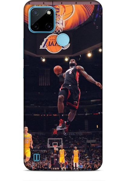 Realme C21Y Kılıf Basketbolcular 16 Lebron James Hediyelik Kılıf