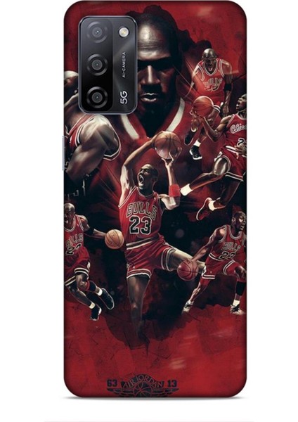 Oppo A55 5g Kılıf Basketbolcular 12 Bulls 23 Tasarım Kılıf