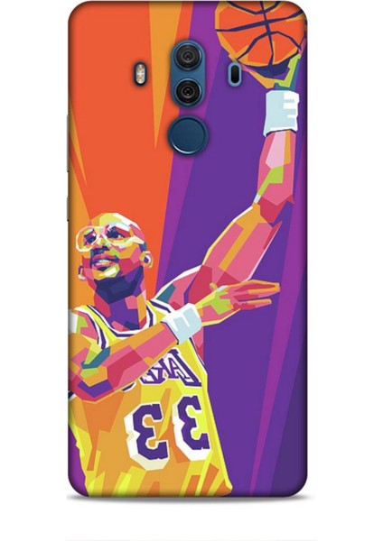 Huawei Mate 10 Pro Kılıf Basketbolcular 22 Kareem Abdul Jabbar Kap