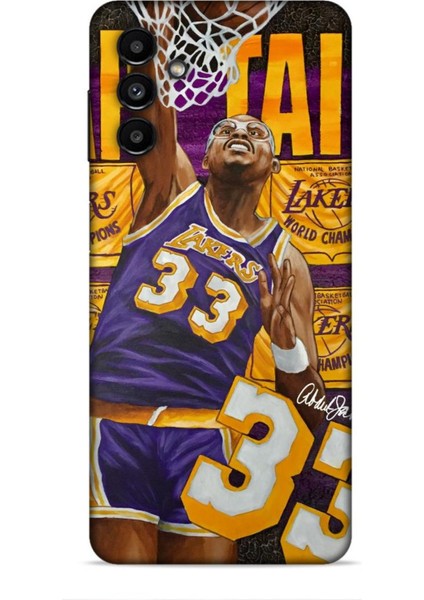 Samsung Galaxy A13 5g Kılıf Basketbolcular 23 Lakers 33 Jabbar Telefon Kabı