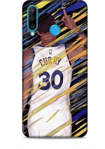 Huawei P30 Lite Kılıf Basketbolcular 14 Curry 30 Cover Kılıf