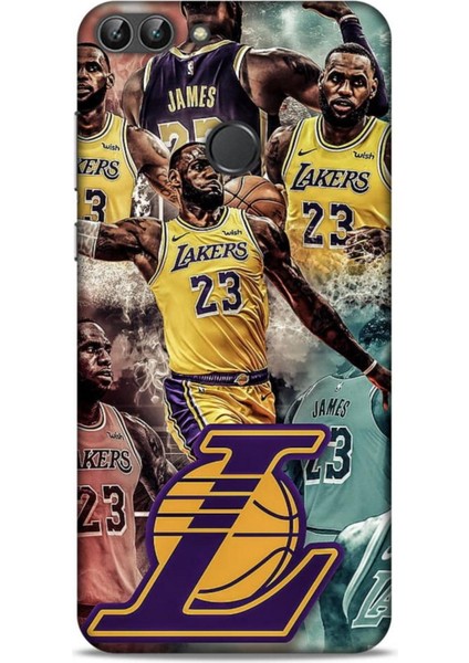 Huawei P Smart S 2020 Kılıf Basketbolcular 17 Lebron 23 Lakers Yumuşak Kılıf