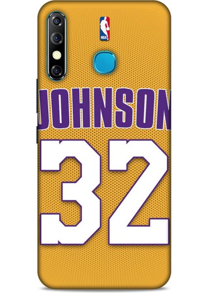 Infinix Zero 8 Kılıf Basketbolcular 19 Johnson 32 Tam Koruma Kılıf