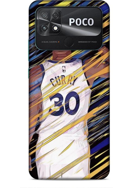 Xiaomi Poco C40 Kılıf Basketbolcular 14 Curry 30 Cover Kılıf
