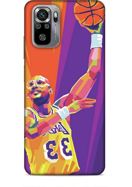 Xiaomi Poco M5S Kılıf Basketbolcular 22 Kareem Abdul Jabbar Kap