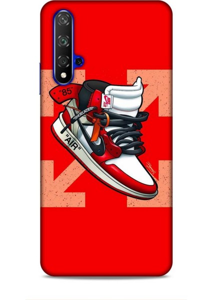 Honor 90 Kılıf Basketbolcular 2 Air 85 Kırmızı Kapak