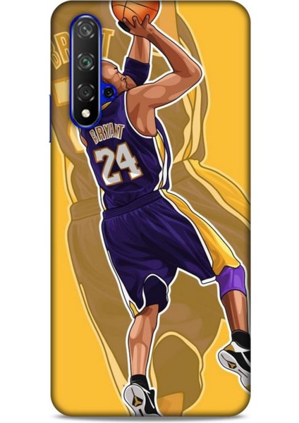 Honor 90 Kılıf Basketbolcular 9 Kobe Bryant 24 Mor Uv Kılıf